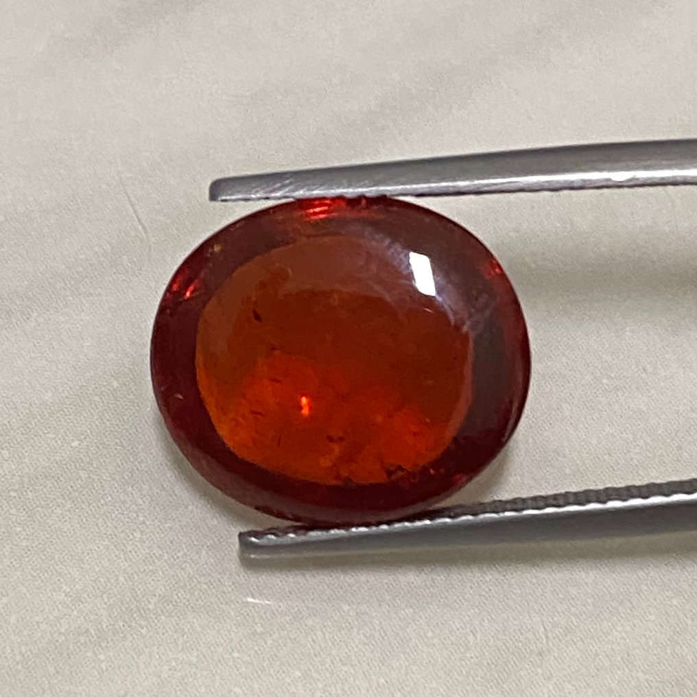 Portocaliu Spessartin  - 18.63 ct - Asociația internațională de pietre prețioase colorate (ICA GemLab) - Calitatea gemurilor transparente #4.3