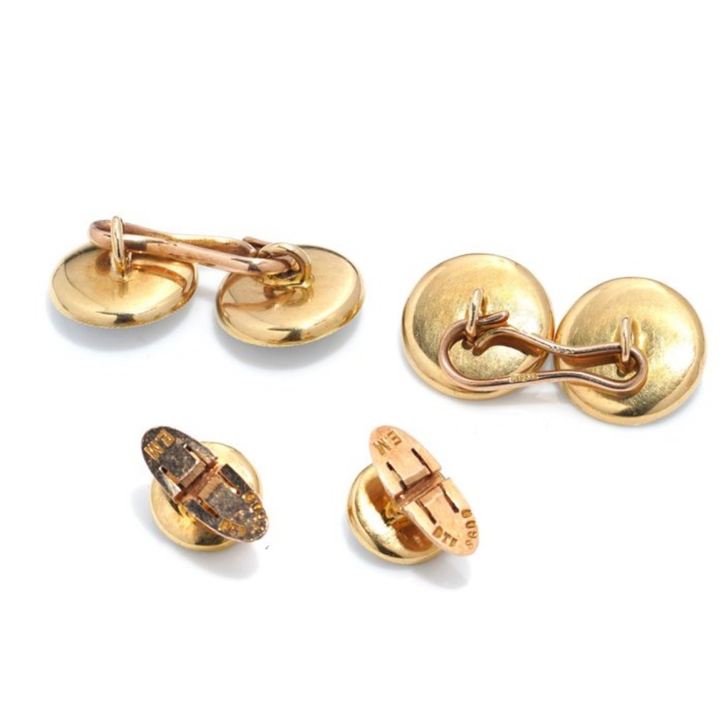 Cufflinks - 18 kt. Yellow gold #4.3