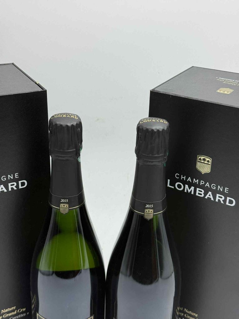 Lombard, Brut Nature Verzenay Grand Cru Lieu dit Les Corettes - Champagne - 2 Pullo (0.75L) #3.2