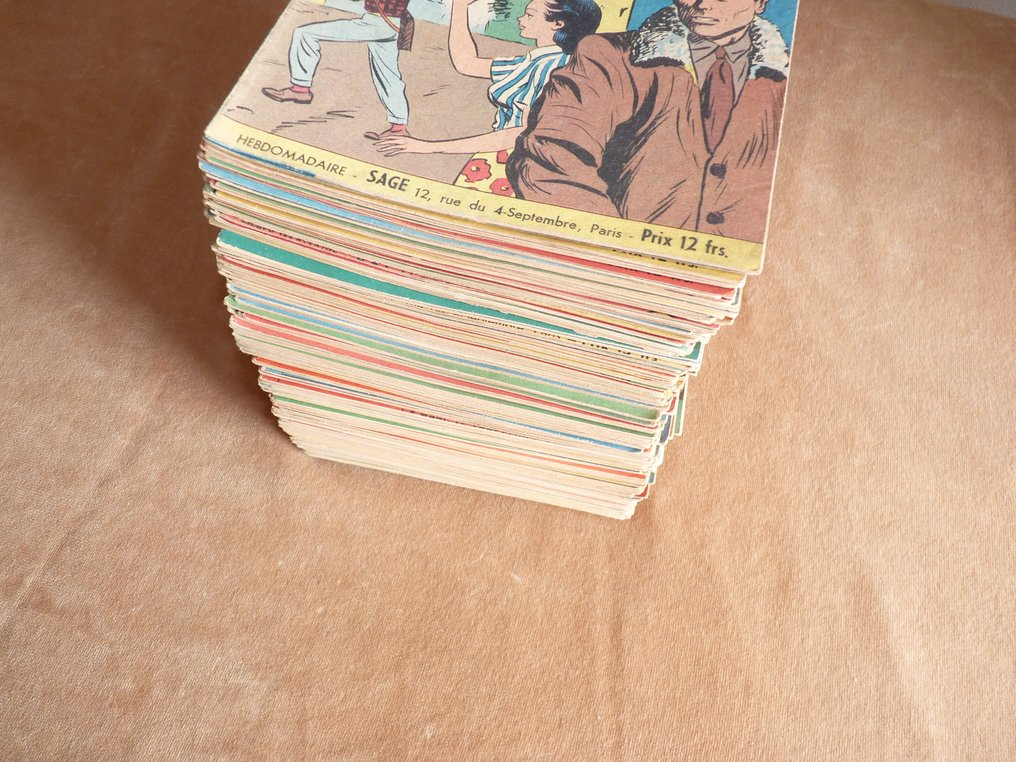 Sciuscia - 1ère Série Collection complète (N°1 au N°182) + 2ème Série (du N° 1 au N°123) - 304 Magazines - First edition - 1949/1955 #4.3