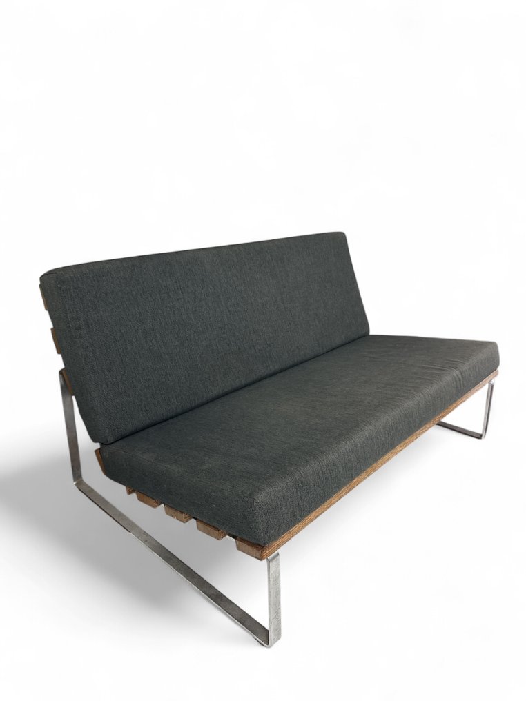Artifort - Kho Liang Ie - Πάγκος - Μαλλί, Χάλυβας, Wenge - Καναπές #1.0