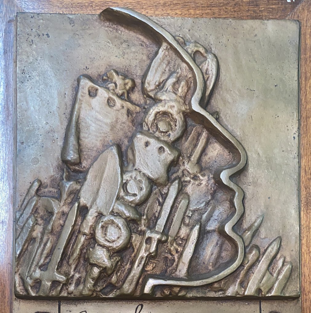 義大利 - 穆索里尼PNF青铜奖杯 - 軍用配件 #2.1