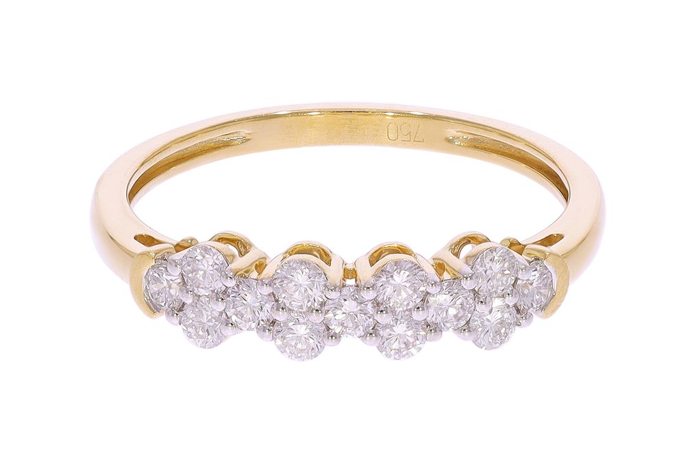 戒指 - 18 克拉 黃金 -  0.44ct. tw. - 鉆石 - Maison d'Anvers #1.0