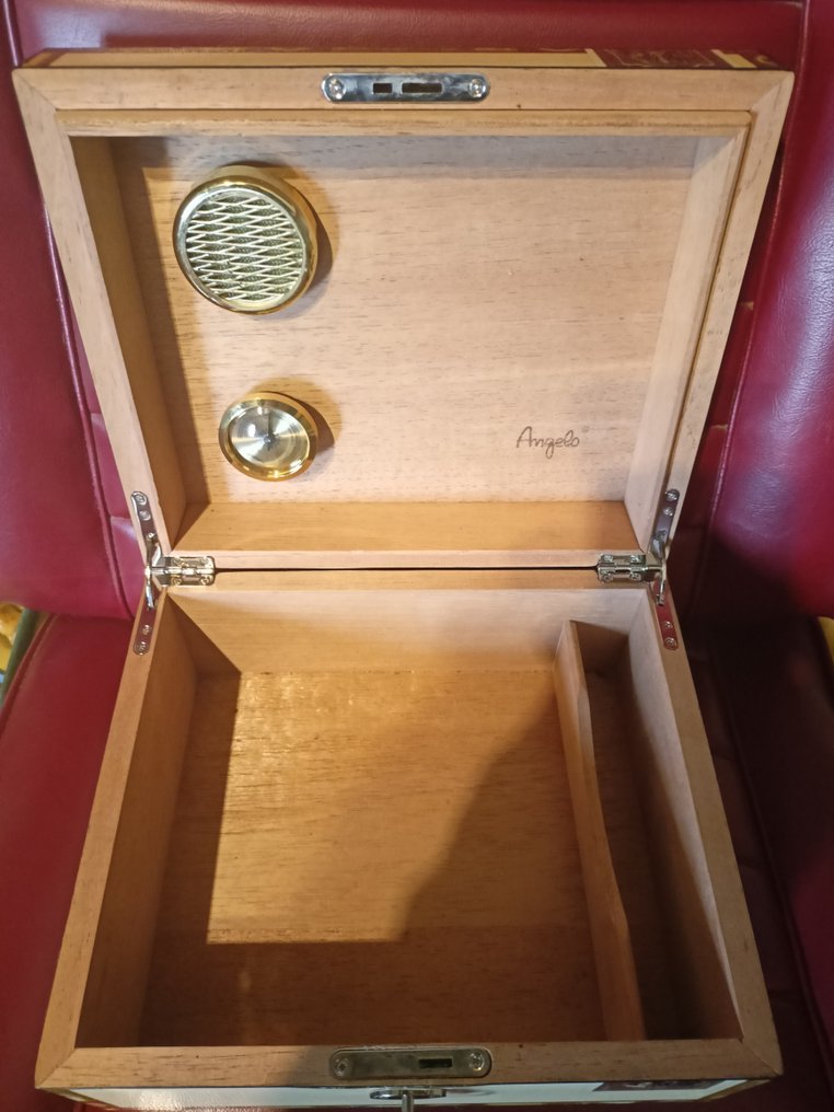 angelo - Senza prezzo di riserva - Scatola portasigari - Legno - Cava a sigari Angelo #3.2
