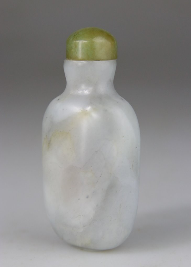 Εξαιρετική τσαγιέρα σε σκαλιστό jade - Παστέλ Jade - Νεφρίτης - Βουτσόν Jadeite Πράσινο Μήλο - Κίνα - Περίοδος Qing - 19ος αιώνας #2.1