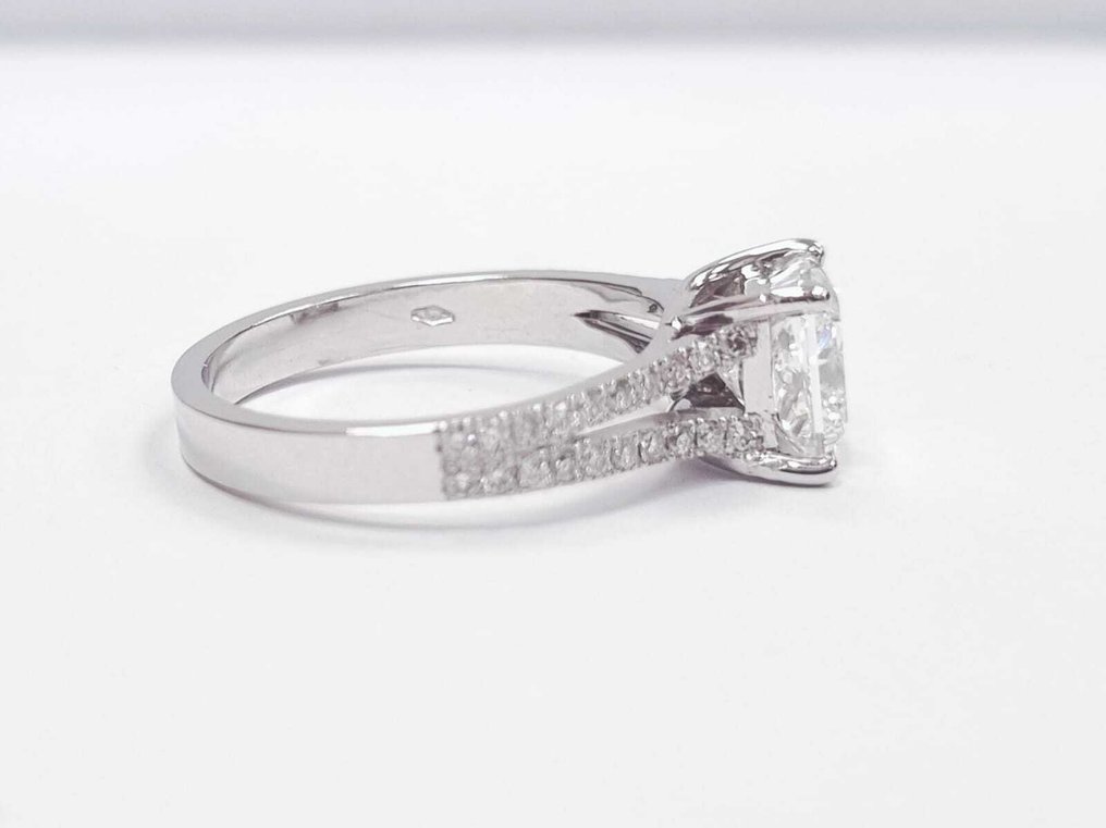 Verlovingsring - 14 karaat Witgoud -  2.40ct. tw. Diamant (Lab-grown) - Diamant #2.1