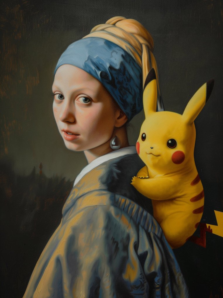 Canvas Fit - Alberto Ricardo - La joven y la criatura eléctrica #1.0