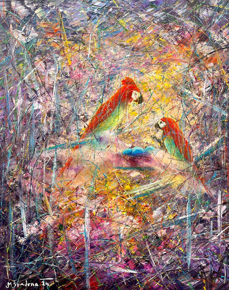 Miroslav Spadrna(Pintorcheco) - Esperando nueva vida-waiting for new life XL no reserve #1.0