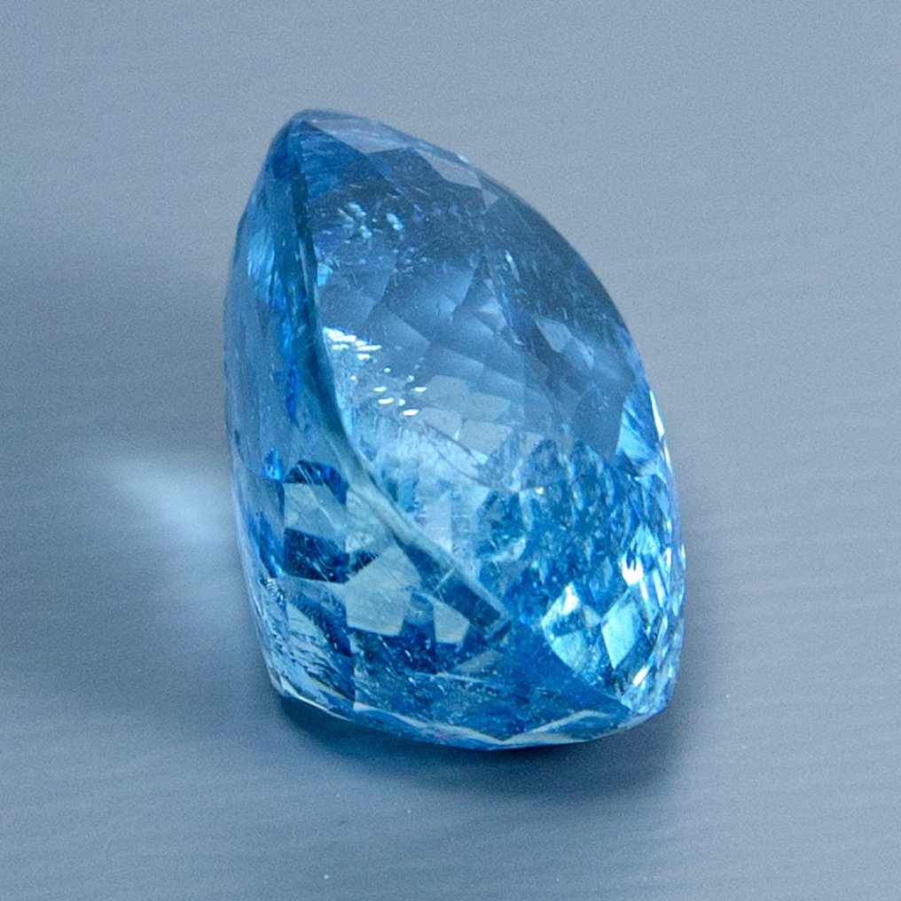 蓝色 海蓝宝石  - 12.13 ct - 国际有色宝石协会（ICA GemLab） #1.0