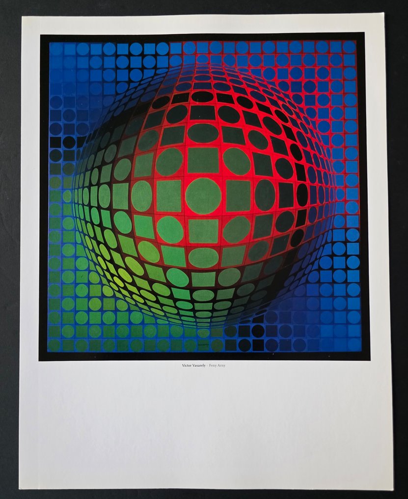 Victor Vasarely (1906-1997) - Feny Arny (Etat neuf) #2.1