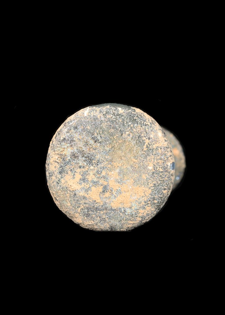 Αρχαία Ρωμαϊκή Γυαλί Κανδηλάκι Unguentarium #1.0