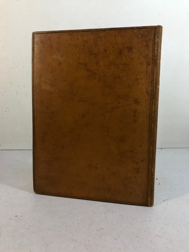 Maurice Tourneux - Eugène Delacroix. [With dedication to Aglaüs Bouvenne, Pyrograved binding] - 1902 #3.2