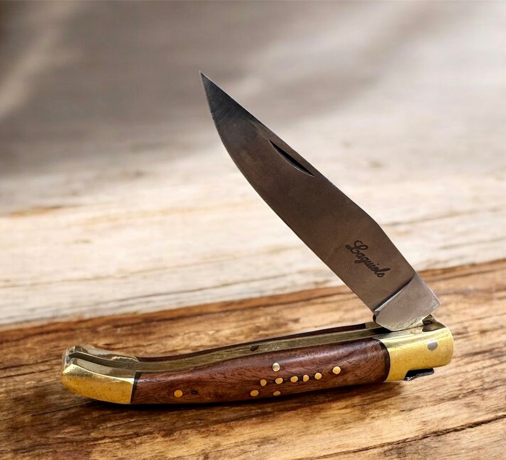 Μαχαίρι κουζίνας - Ανοξείδωτο ατσάλι - Γαλλία - Αναδιπλούμενη Forge de Laguiole. #4.3