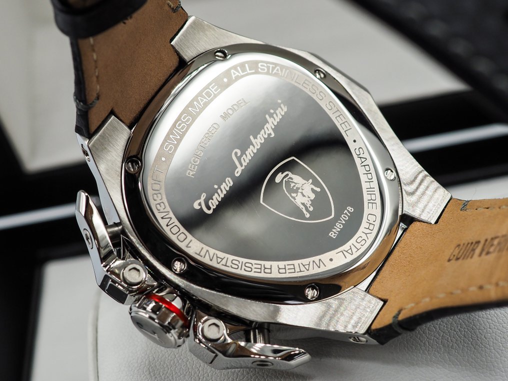 Tonino Lamborghini - Spyder 3000 - χωρίς τιμή ασφαλείας - Retrograde * NEW * Chronograph * - Άνδρες - 2010-2020  #4.3