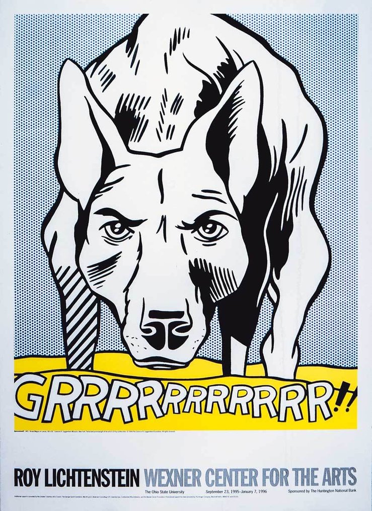 Roy Lichtenstein - Grrrrrrrrrrr!! - 1990s #2.1