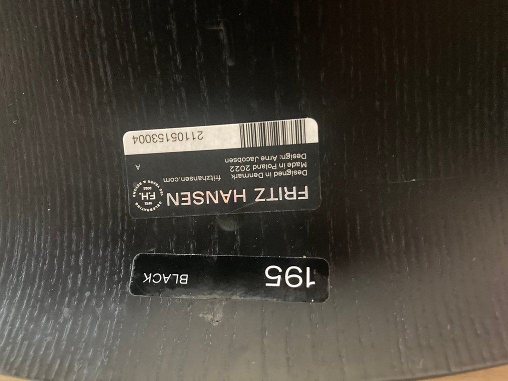 Fritz Hansen - Arne Jacobsen - 椅子 (6) - 195 - 木, 纺织品 #4.3