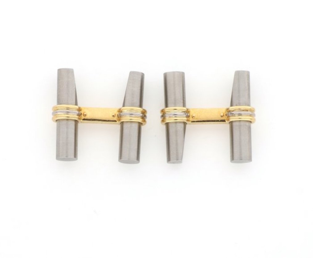 Van Cleef & Arpels - 袖扣 - 18K包金 钢, 黄金 #3.2