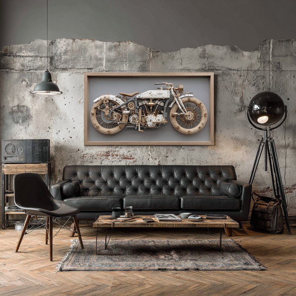 Artxlife - Metal& Wood Harley, Prototype Nr. 3 [XXL] #2.1