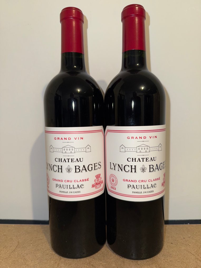 2022 Chateau Lynch Bages - Pauillac 5ème Grand Cru Classé - 2 Bottles (0.75L) #1.0
