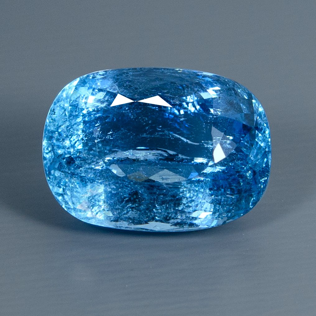 蓝色 海蓝宝石  - 12.13 ct - 国际有色宝石协会（ICA GemLab） #1.0