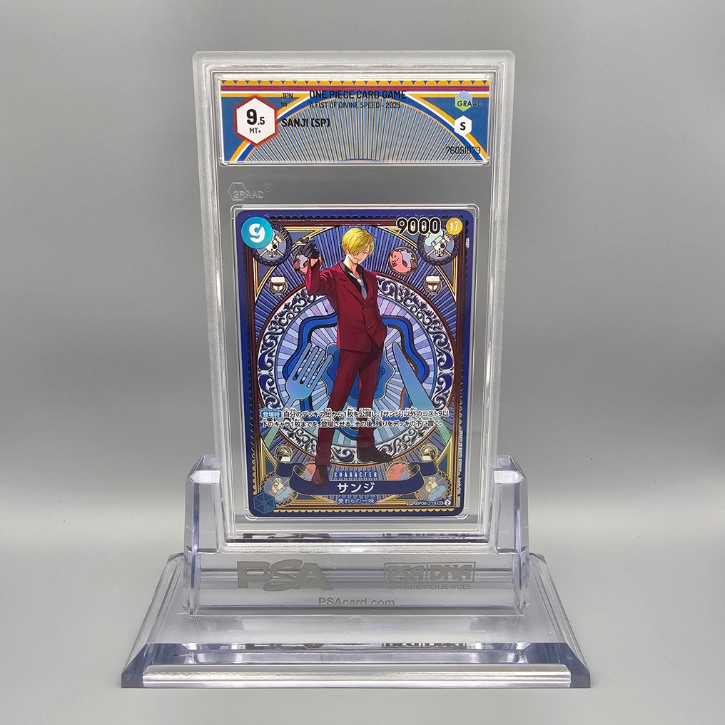 One Piece Graded card - Sanji (Alternate Art) Secret SP OP06-119 Sec - Graad 9.5 #2.1