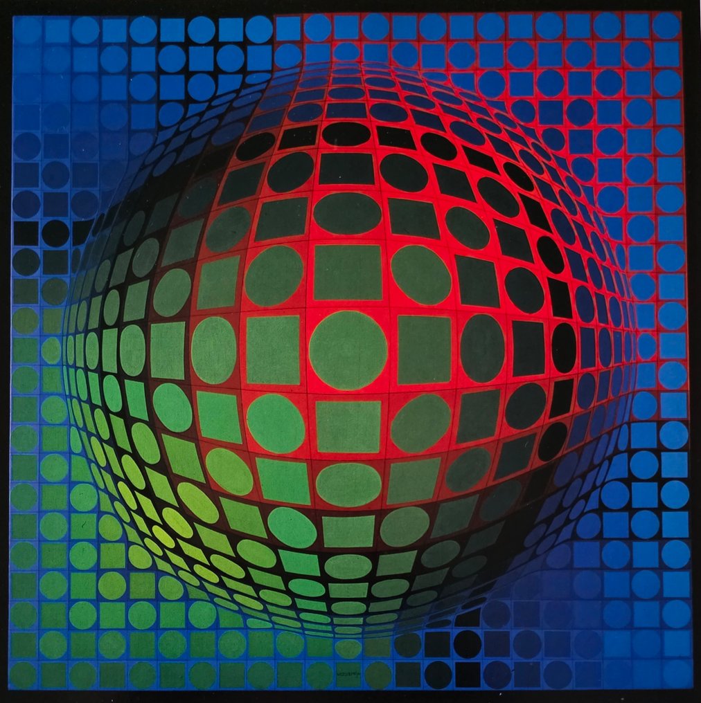 Victor Vasarely (1906-1997) - Feny Arny (Etat neuf) #1.0