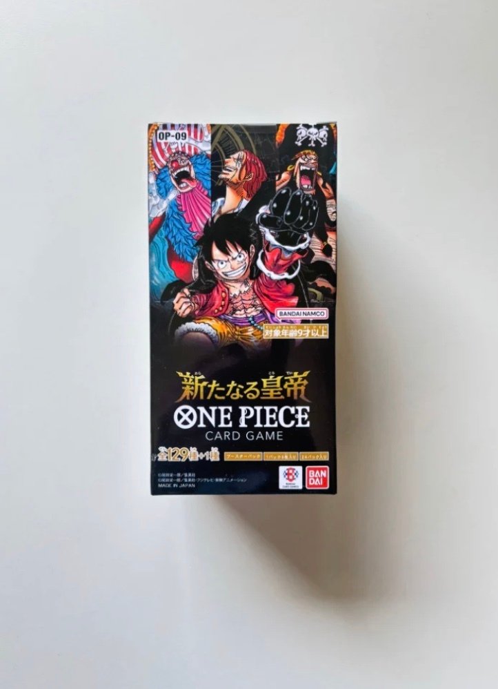 Bandai - 1 Booster box - One Piece - One Piece Card Game - The New Emperors OP-09 JAP Booster Box #1.0