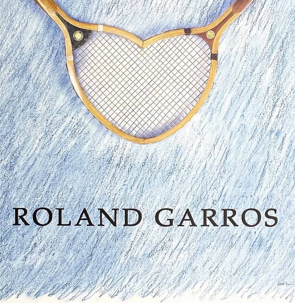 Donald Lipski - Originalplakat - Roland Garros 1995 #4.3