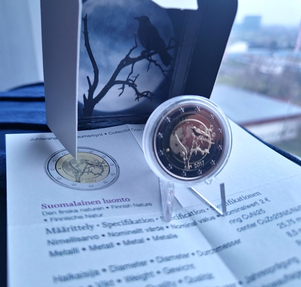 Φινλανδία. 2 Euro 2017 "Finnish Nature" Proof #2.1