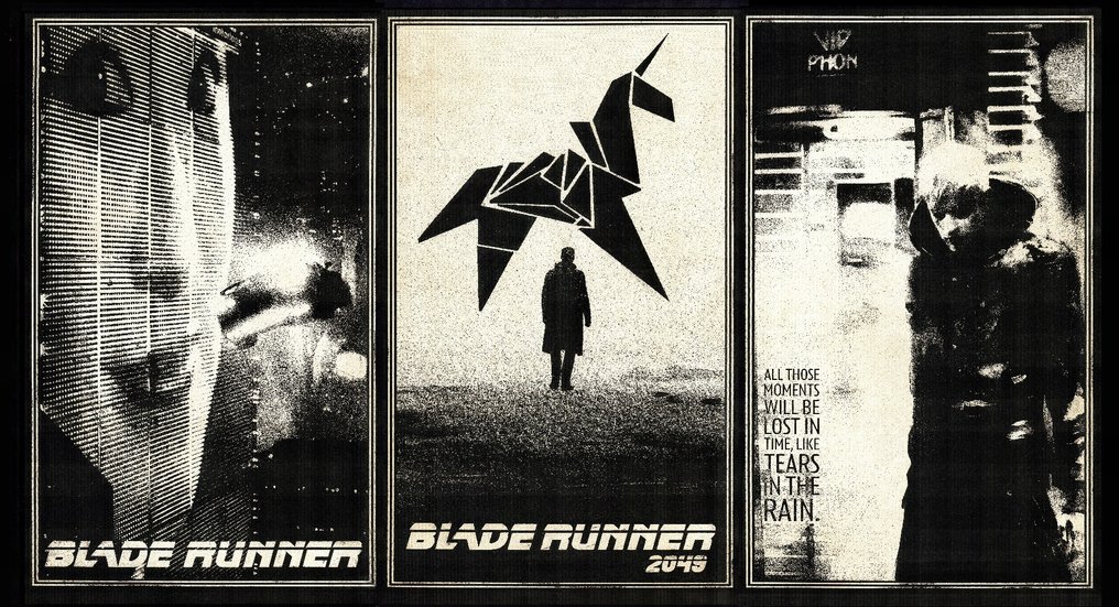 Æ (XX-XXI) - Blade Runner Triptych (X3) – Limited Edition: Memory, Identity & Rain (2025) #1.0