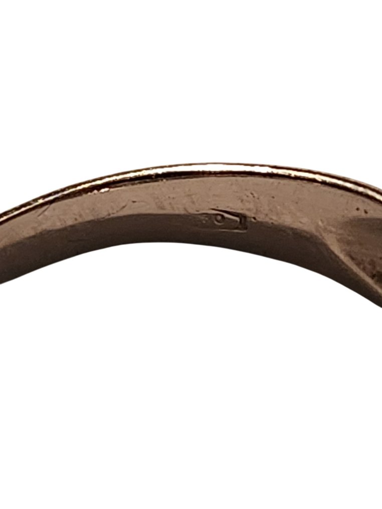 Inel - 18 ct. Aur alb - 1.80ct. tw. Diamant (Natural) - Safir - Inel din aur alb de 18k PAIRAY #2.1