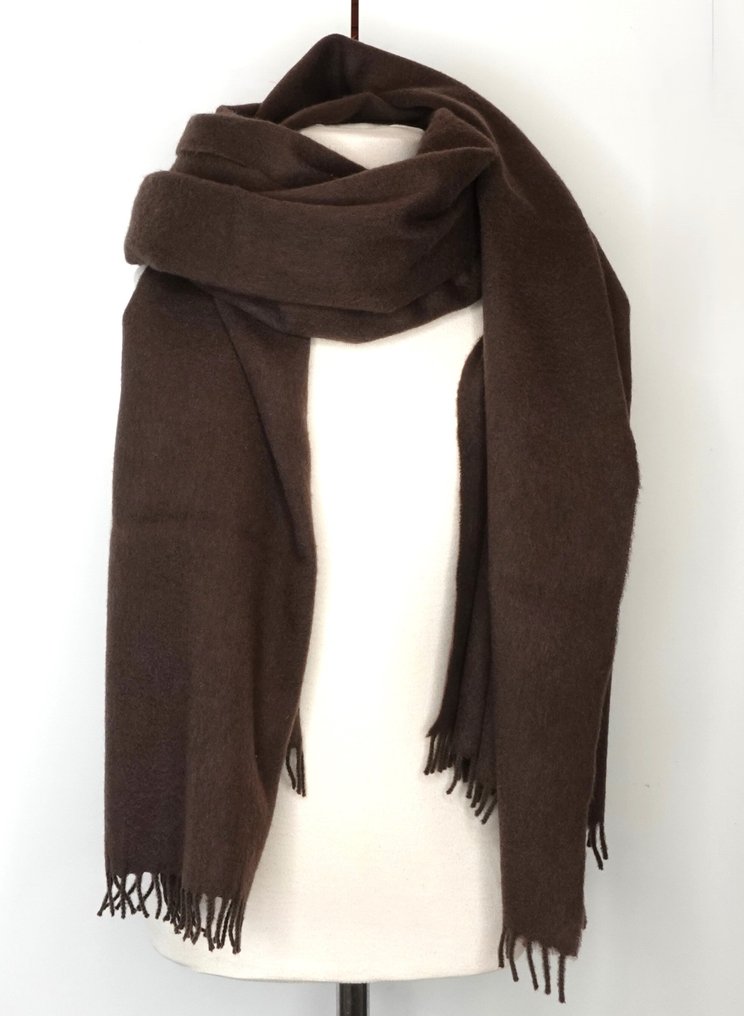 Hermès - Unie Brodee GM - Cashmere - 200 x 80 cm - Sciarpa #1.0