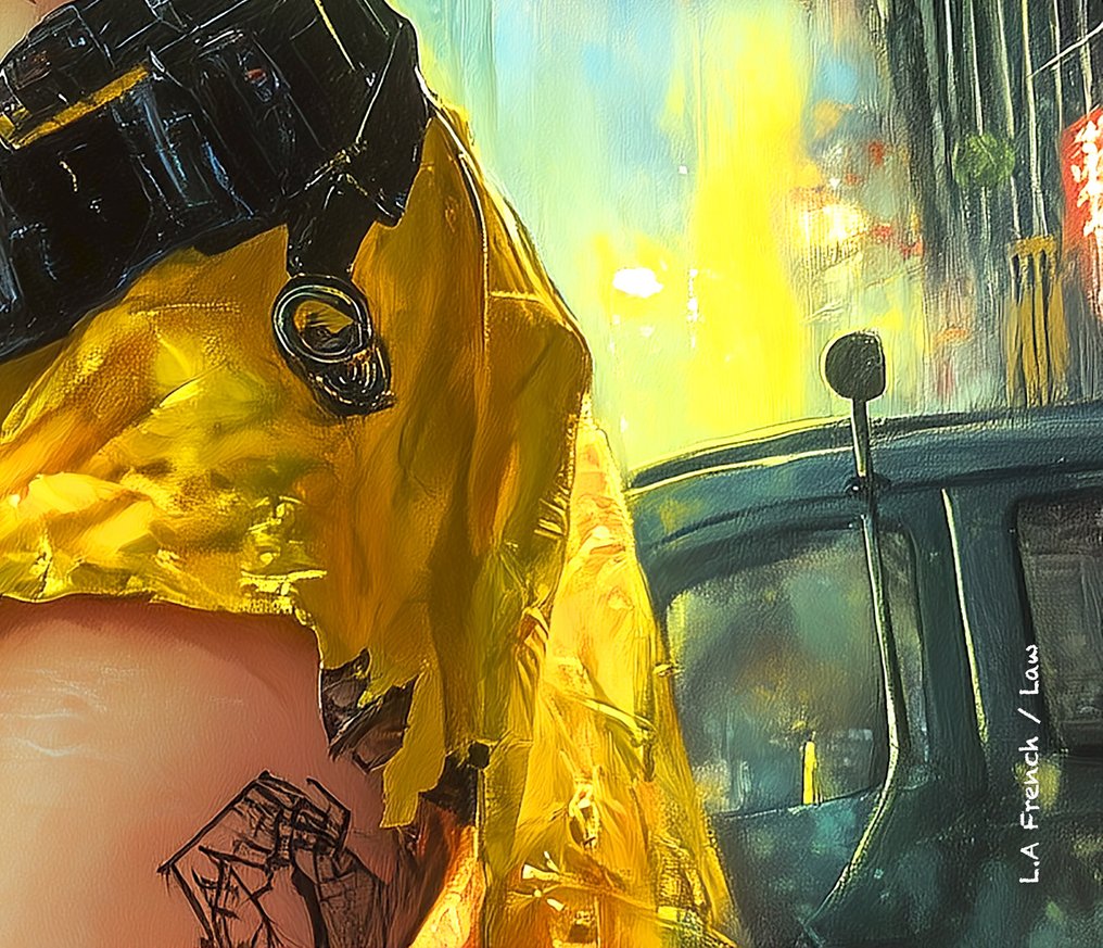 L.A French (1992) - Dark Night #3.2