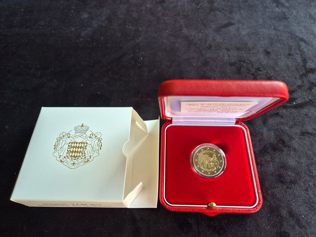 Monaco. 2 Euro 2017 "Carabiniers" Proof #1.0