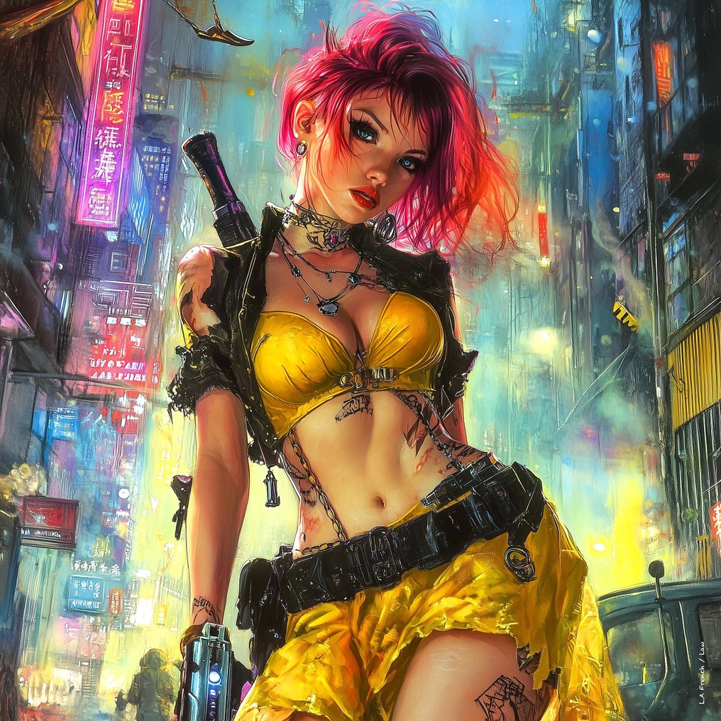 L.A French (1992) - Dark Night #1.0