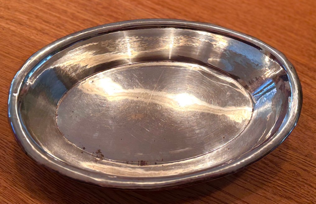 Piatto da portata - .835 argento - Ciotola antica tedesca #3.2