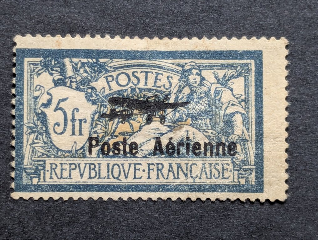 Γαλλία 1927 - Πρώτη διεθνής έκθεση αεροπορίας στη Μασσαλία. - Yvert PA N° 1 et 2 #2.1