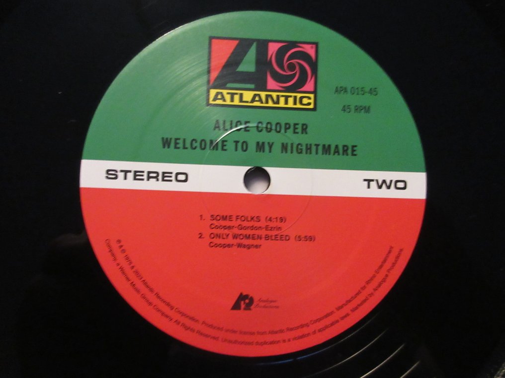 Alice Cooper - Welcome To My Nightmare - 2 x LP 專輯（雙專輯） - 2024 #3.2