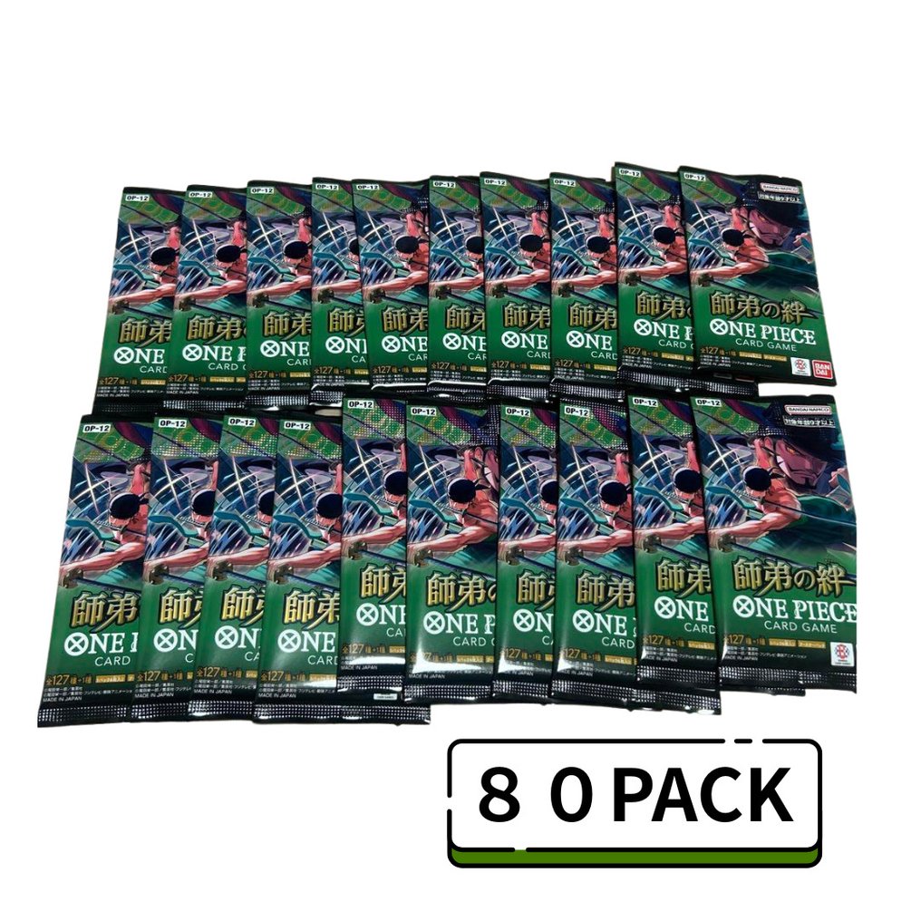 Bandai - 80 Booster pack - One Piece - Master - Disciple Bond #1.0