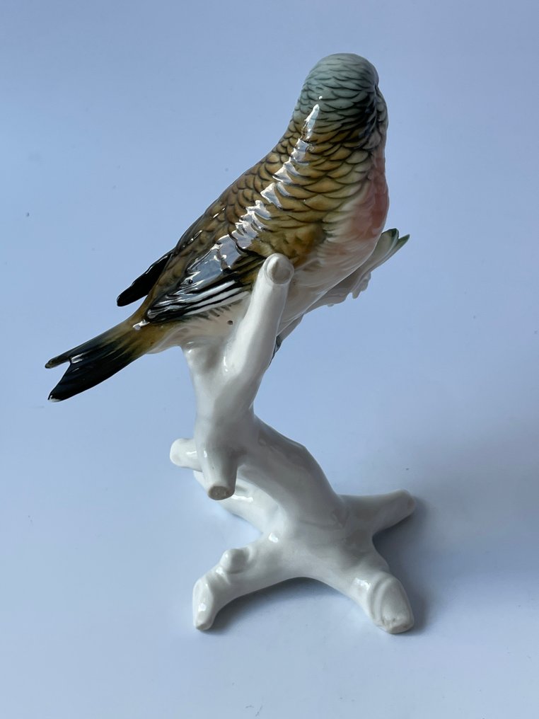 Karl Ens, Volkstedt - Αγαλματίδιο - oiseau pinson - Πορσελάνη #4.3