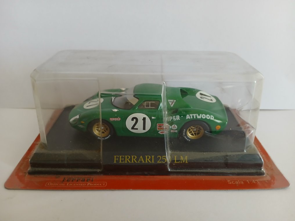 Fabbri 1:43 - Modellbil  (16) - Lotto con 16 Ferrari #4.3