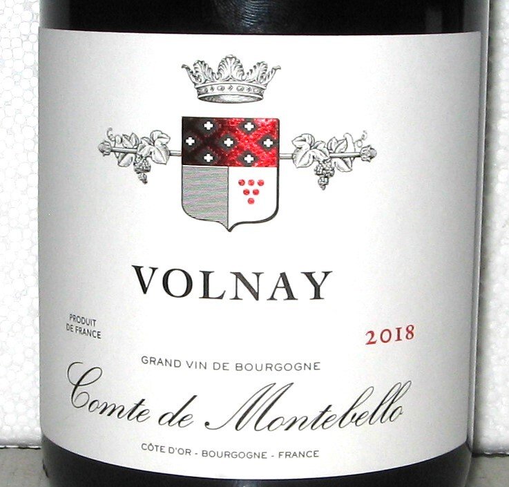 2018 Comte de Montebello (Caroline Frey) - Volnay - 3 Bottles (0.75L) #1.0