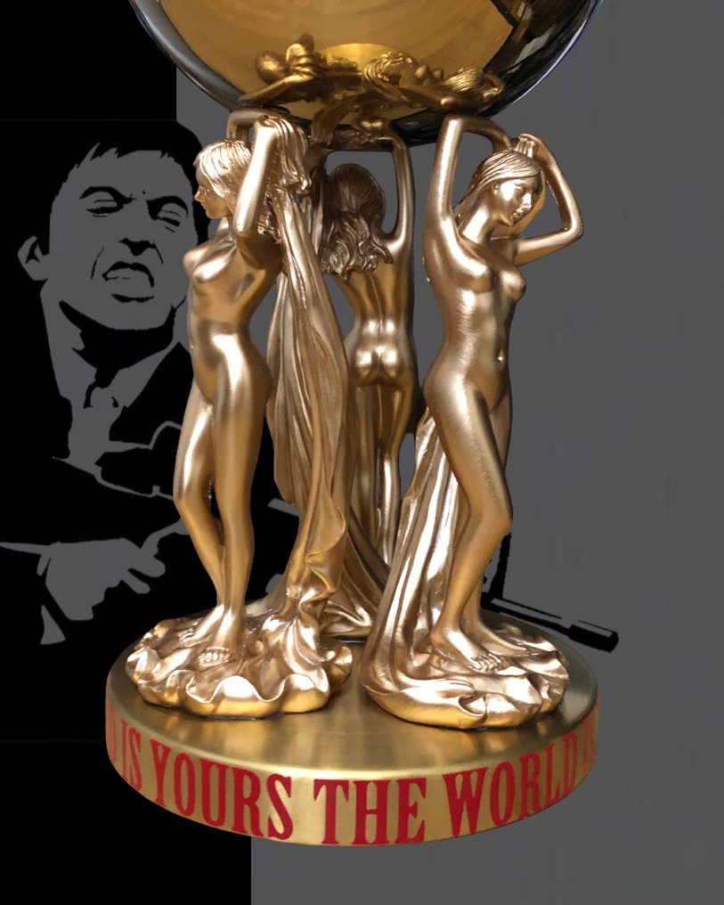GF Exclusives - THE WORLD IS YOURS Sculpture Artwork By: GF Exclusives #1.0