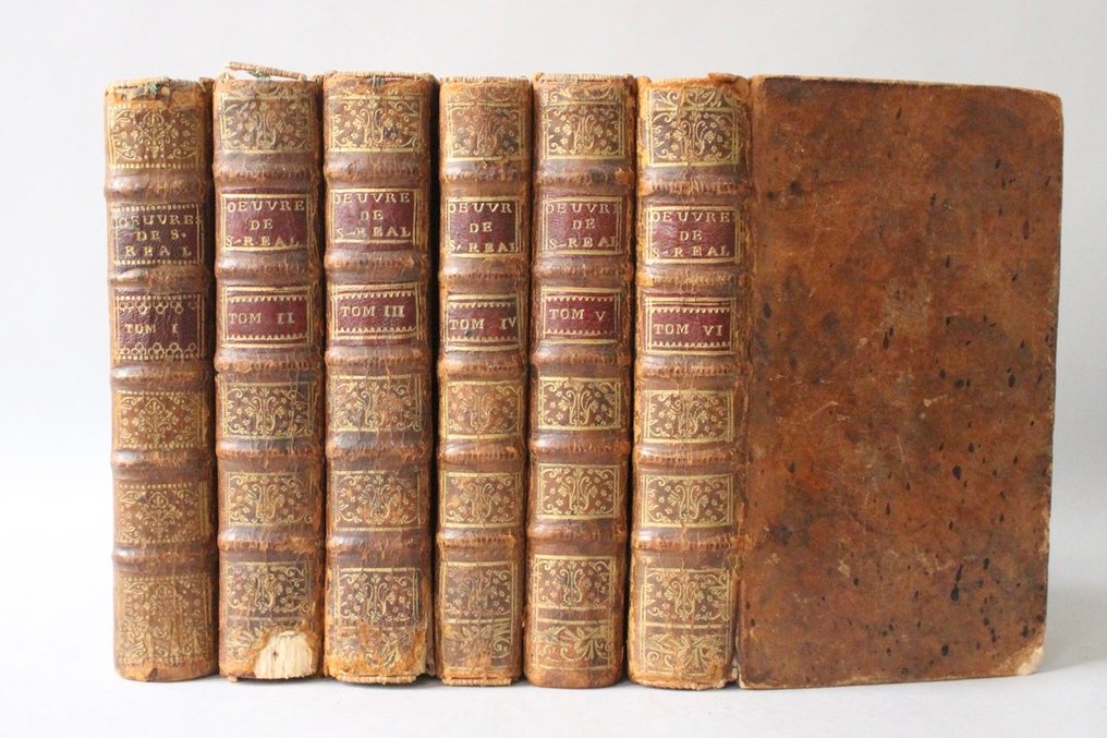 César Vichard de Saint-Réal - Oeuvres de M. l'abbé de Saint-Réal - 1730-1745 #1.0