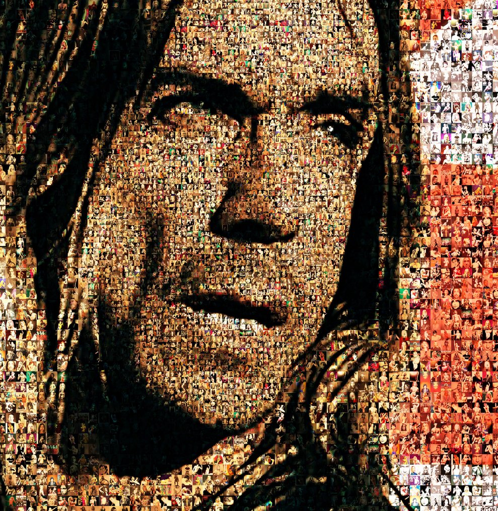 David Law (1967) - Crypto Iggy Pop VIII - Format XL 60x60 #1.0