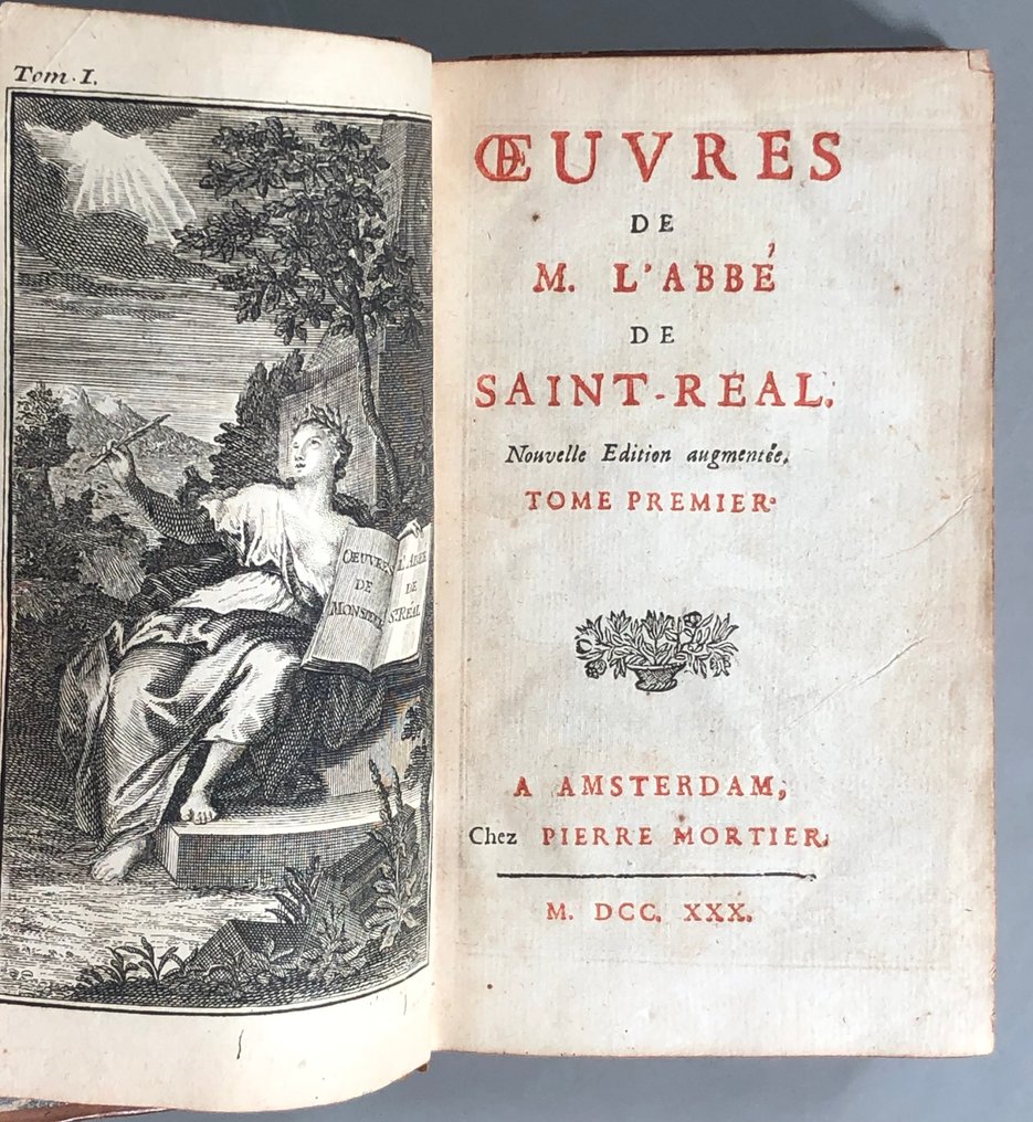 César Vichard de Saint-Réal - Oeuvres de M. l'abbé de Saint-Réal - 1730-1745 #3.2