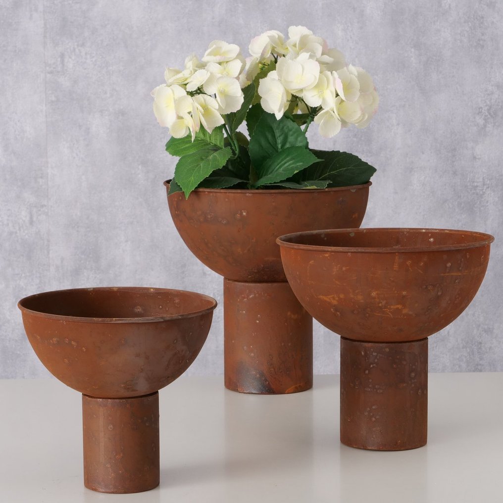 Virágcserép - Acél #1.0