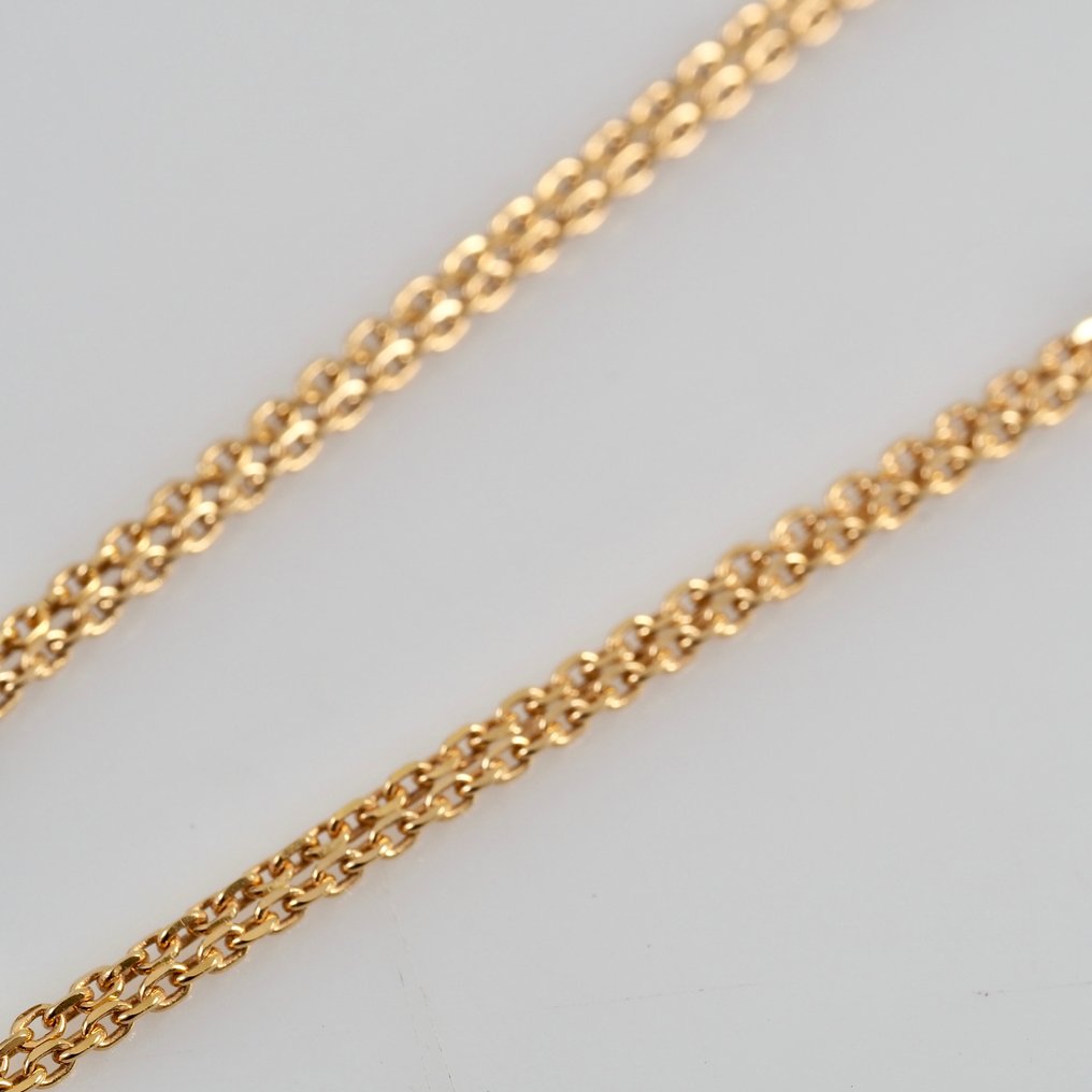 Chopard - 鏈 - Happy Diamonds - 18 克拉 玫瑰金 - Chopard 吊坠项链 #3.2