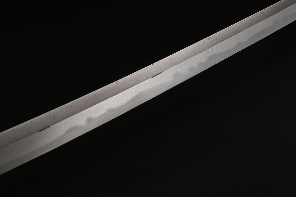 Epée - Katana – Fourreau laqué craquelé - Japon - Période Edo (1600–1868) #4.3