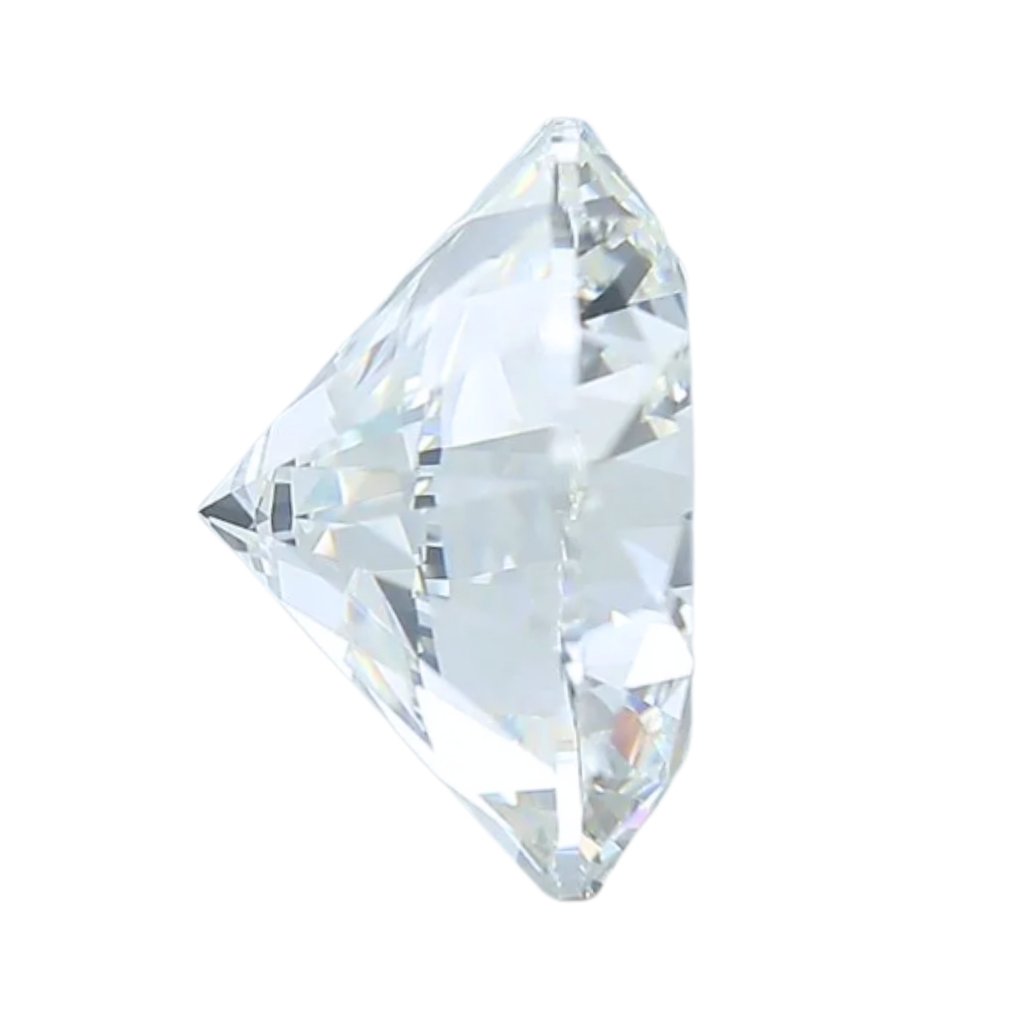 1 pcs Gyémánt  (Természetes)  - 4.14 ct - Kerek - D (színtelen) - VVS1 - Amerikai Gemmológiai Intézet (GIA) - Lenyűgöző ideális vágás #3.2